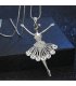N2536 - Cute Ballerina Necklace